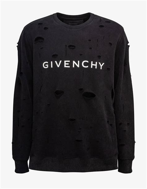 givenchy sweatshirt india|Givenchy destroyed sweatshirt.